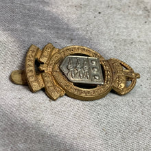 Load image into Gallery viewer, Original WW2 British Army RAOC Royal Army Ordnance Corps Cap Badge
