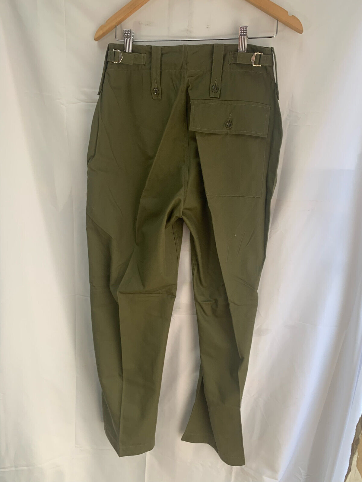 British Army Men's OD Green Lightweight Combat Trousers - Size 79/76/104 - The Militaria Shop