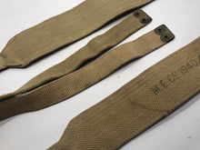 Lade das Bild in den Galerie-Viewer, Original WW2 37 Patternn Webbing British Army L Strap Set - WW2 Dated
