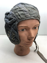 Load image into Gallery viewer, Original Royal Air Force RAF Cold War Period G Type Blue Jet Flying Helmet 22C
