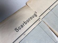 Load image into Gallery viewer, Original WW2 German Army Map - Scarborough
