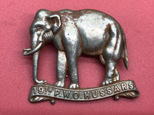 Lade das Bild in den Galerie-Viewer, Original British Army 19th Hussars (Princess of Wales&#39;s Own) Cap Badge
