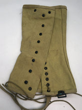 Load image into Gallery viewer, Reproduction WW2 US Army Soldiers Spat / Gaiter Size 3R - Single Side
