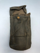 Charger l&#39;image dans la galerie, Original WW2 British RAF 37 Pattern Webbing Bren / Universal Pouch Wartime Dated
