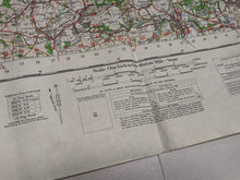 Load image into Gallery viewer, Original British Army GSGS Map - Newcastle Upon Tyne
