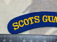 Load image into Gallery viewer, British Army - Scots Guards Regiment Shoulder Title
