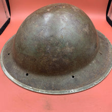 Load image into Gallery viewer, Original British Army WW2 Soldiers Military Combat Mk2 Brodie Helmet - SA Made
