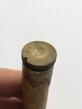 Load image into Gallery viewer, Original WW1 / WW2 British Army SMLE Lee Enfield Rifle Brass Oil Bottle
