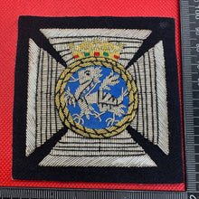 Load image into Gallery viewer, British Army Bullion Embroidered Blazer Badge - Duke of Edinburgh Royal Regiment
