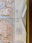 Original WW2 British Army GSGS Map of Scotland - Sound of Sleat - The Militaria Shop