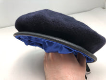 Load image into Gallery viewer, Genuine British Army Military Soldiers Beret Hat - Navy Blue - Size 56cm
