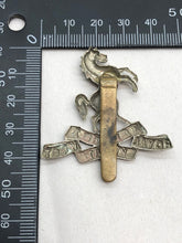 Load image into Gallery viewer, Original WW2 British Army Cap Badge - The Royal West Kent Regiment
