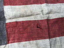 Load image into Gallery viewer, Original WW2 US Army 48 Stars &amp; Stripes Flag - Well Worn
