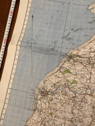 Original WW2 British Army GSGS OS Map of England - Workington & Cockermouth - The Militaria Shop