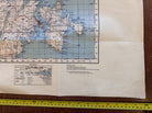Original WW2 British Army GSGS Map of Scotland - Mainland Shetland Islands - The Militaria Shop