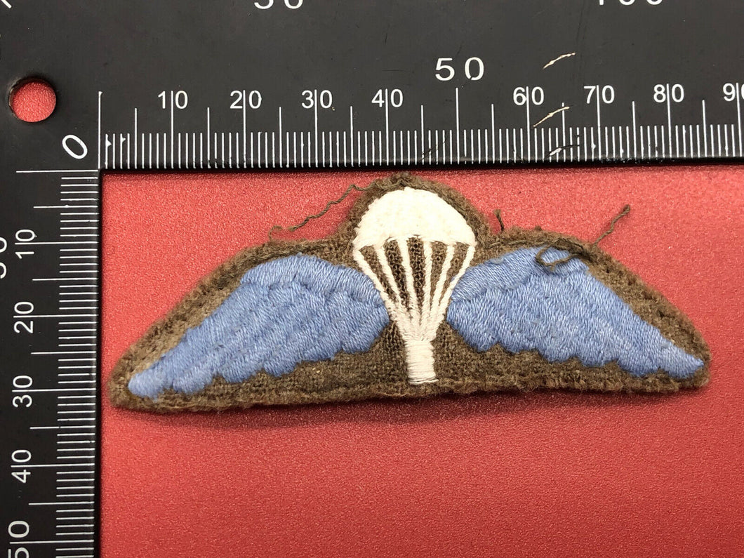 Original British Army Paratrooper Jump Wings Parachutists Qualification Wings