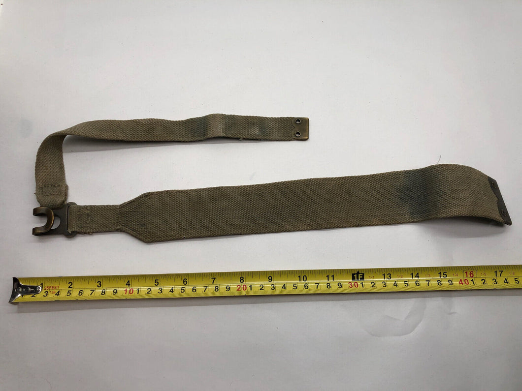 Original WW2 British Army 37 Pattern Canvass L Strap