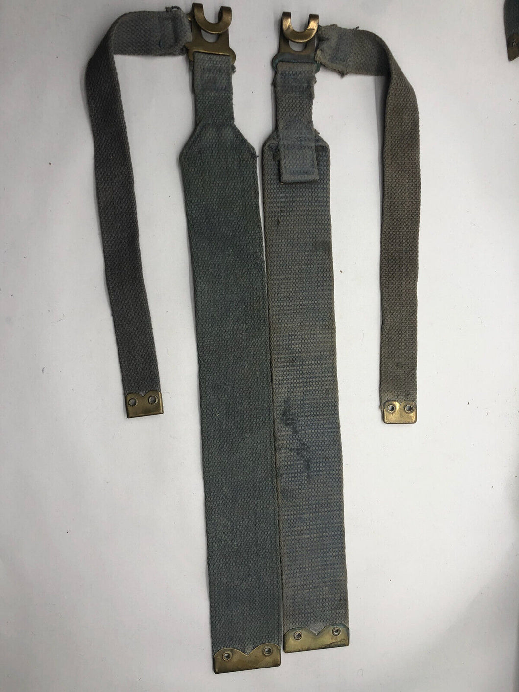 Original WW2 37 Patternn Webbing British RAF Royal Air Force L Straps Set