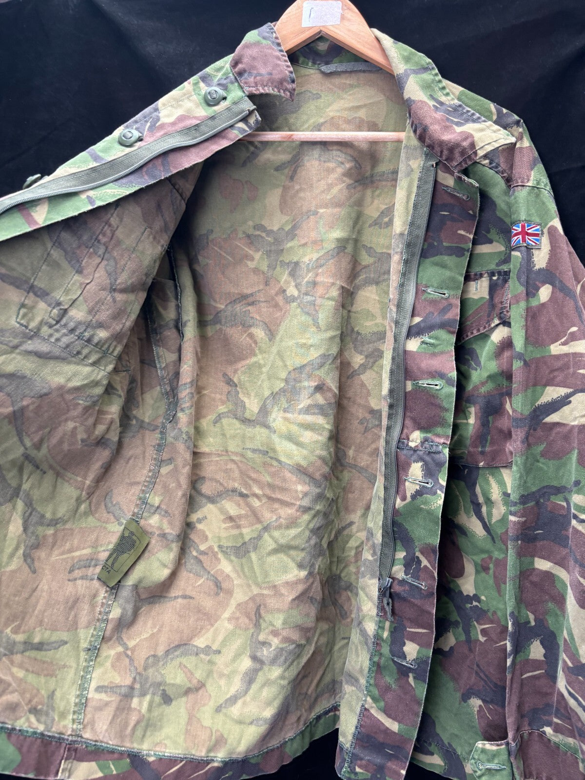 Genuine British Army DPM Woodland Lightweight Combat Jacket-Size 42 chest - The Militaria Shop