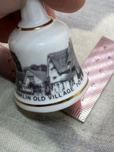 Load image into Gallery viewer, Original Vintage Crested China Ware Bell - SHANKLIN - Isle of Wight
