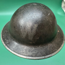 Load image into Gallery viewer, Original WW2 British Civil Defence Home Front Wardens Mk2 Helmet - 1941 Dated
