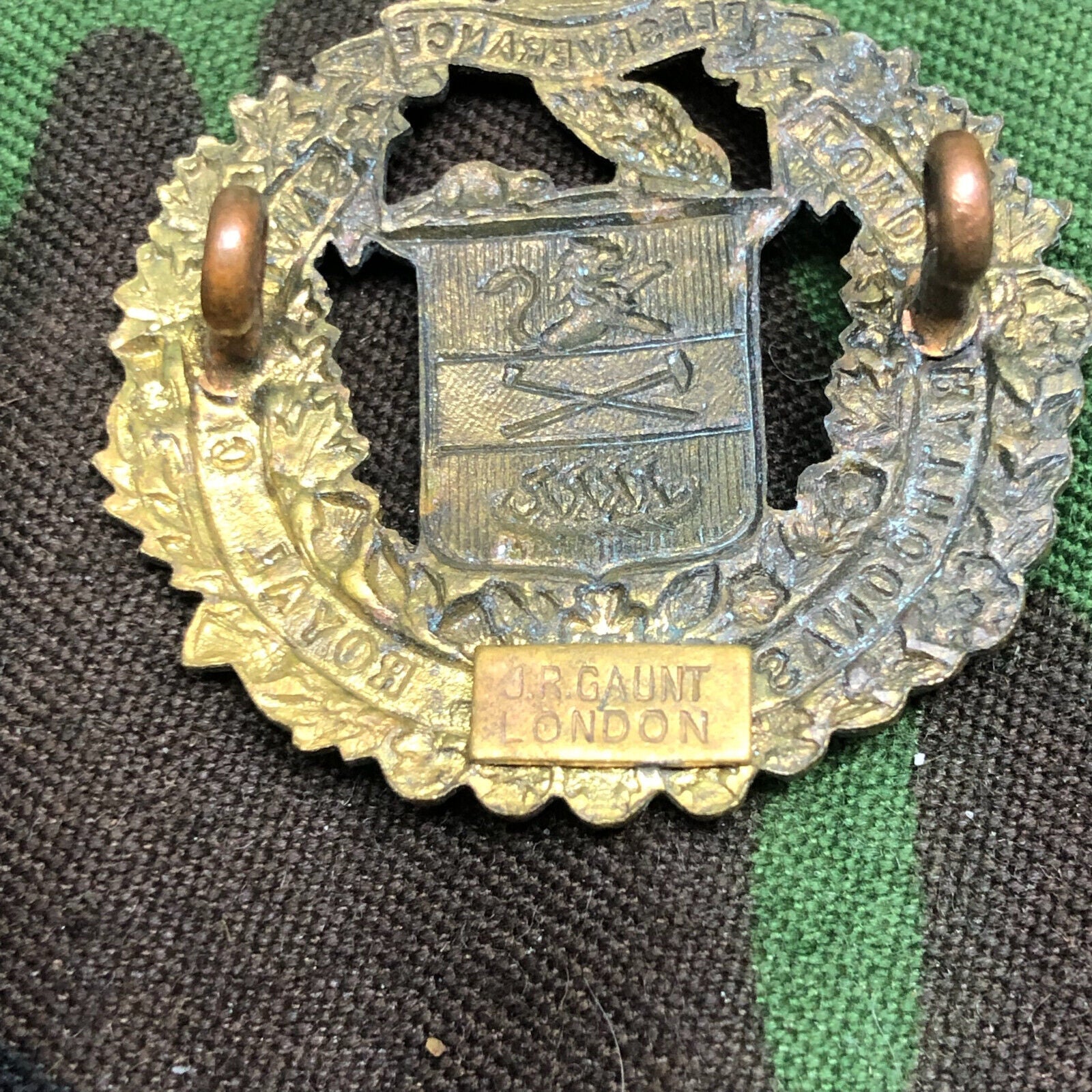 Original Canadian Army Lord Strathcona's Horse (Royal Canadians) Cap Badge - The Militaria Shop