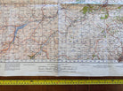 Original WW2 British Army GSGS Map of Scotland - Peebles & Galashiels - The Militaria Shop