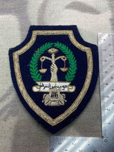 Load image into Gallery viewer, Unknown Regimental / Military Bullion Weave Blazer Badge
