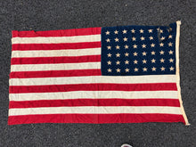 Load image into Gallery viewer, Original WW2 US Army 48 Stars &amp; Stripes Flag - 5ft x 3ft
