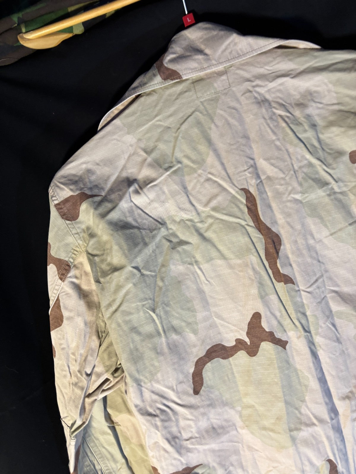 Gulf War US Army DCU Camouflaged Combat Field Coat/Jacket - Medium/Long - The Militaria Shop