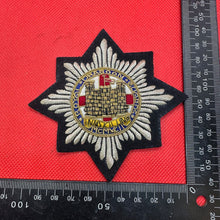 Load image into Gallery viewer, British Army Bullion Embroidered Blazer Badge - Royal Dragoon Guards Inniskillin
