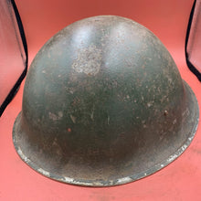 Load image into Gallery viewer, Original British / Canadian Army WW2 Soldiers Military Combat Mk3 Turtle Helmet
