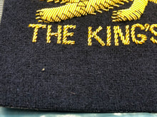 Lade das Bild in den Galerie-Viewer, British Army Bullion Embroidered Blazer Badge - The Kings Own
