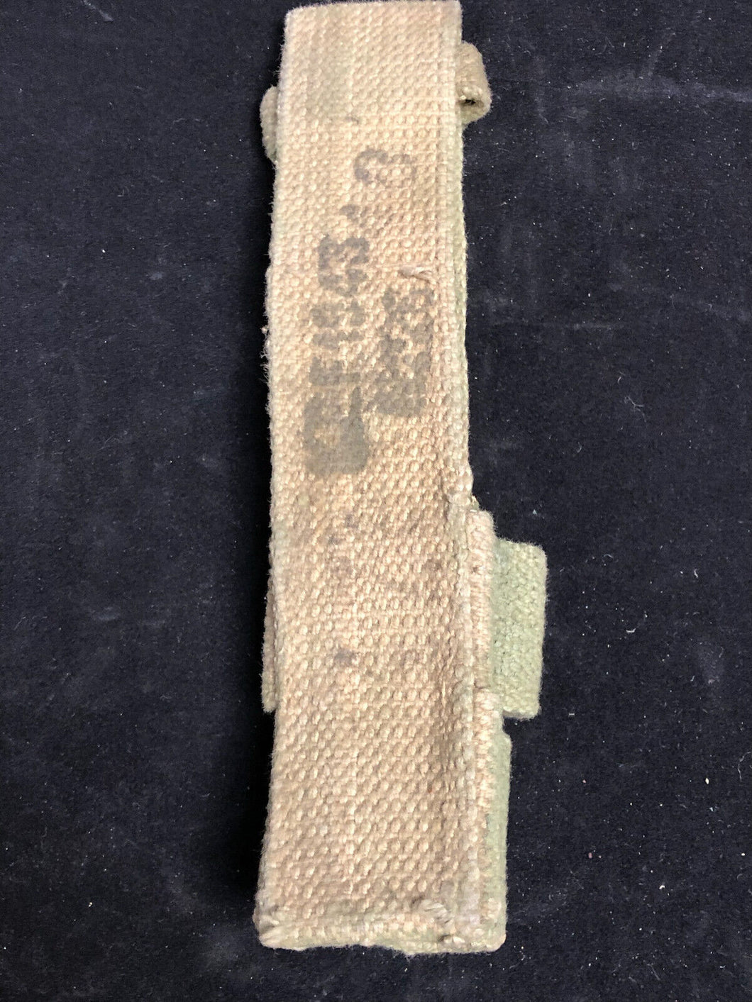 Original WW2 British Army 37 Pattern No.4 Stick Bayo Khaki Webbing Frog 1943