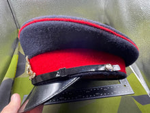 Load image into Gallery viewer, Original British Army Royal Artillery Peaked Cap - Size 56cm - The Militaria Shop
