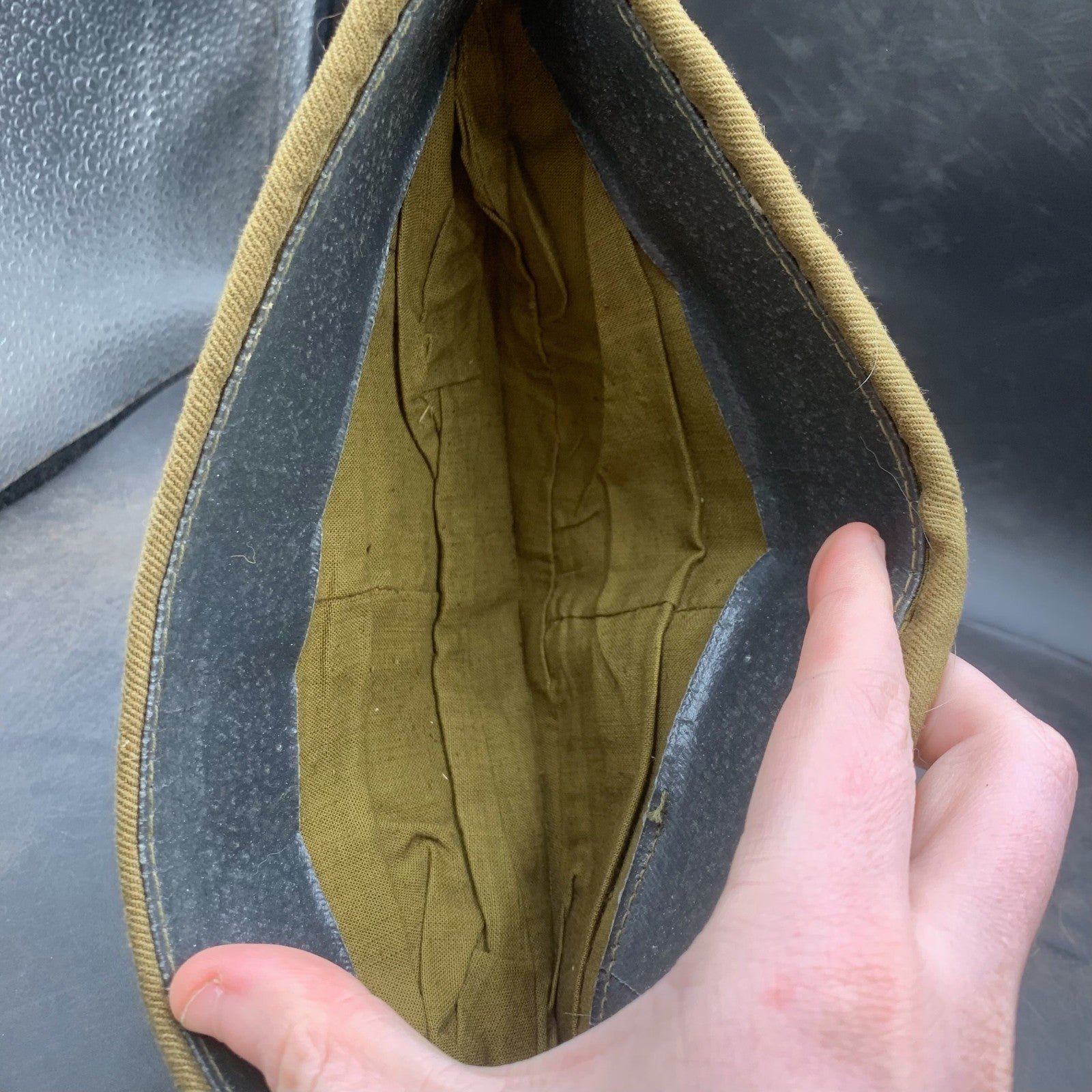 Genuine Russian Army Soviet Era Side Cap - Size 55cm - The Militaria Shop
