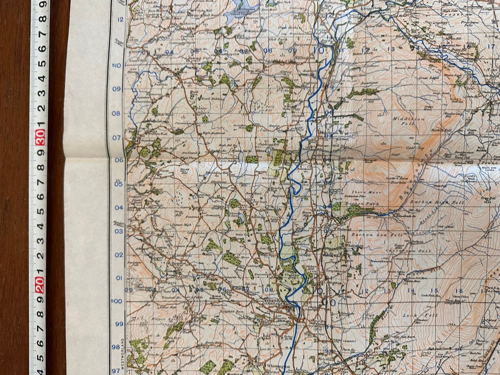 Original WW2 British Army GSGS Map of Scotland - Helmsdale - The Militaria Shop