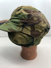 Charger l&#39;image dans la galerie, Original British Army 1968 68 Pattern Cold Weather Combat Camouflaged Cap
