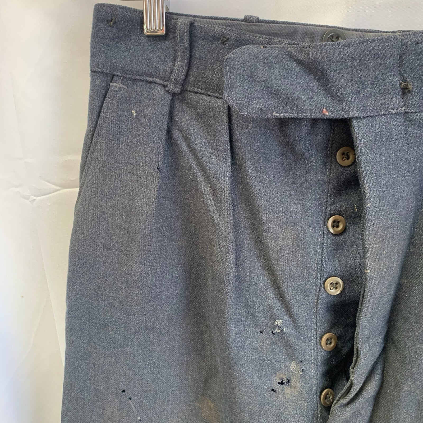 Original British Royal Air Force RAF Trousers - Size 13 - 34" Waist - The Militaria Shop