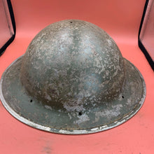 Load image into Gallery viewer, Original British Army WW2 Soldiers Military Combat Mk2 Brodie Helmet - SA Made
