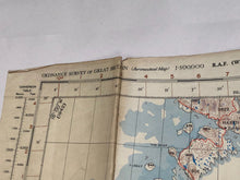 Lade das Bild in den Galerie-Viewer, Original WW2 British Army / RAF Map - The Highlands Scotland
