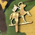 Original British Army WW2 Cap Badge - Queen's Royal Regiment (West Surrey) - The Militaria Shop
