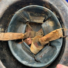 Charger l&#39;image dans la galerie, Original WW1/WW2 British Army Mk1* Helmet with Liner &amp; Chinstrap
