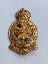 Load image into Gallery viewer, Original WW2 Canadian Army Cap Badge - Canadian Royal Montreal Regiment
