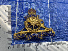 Load image into Gallery viewer, Original WW1 / WW2 British Army Royal Artillery Sweetheart Brooch
