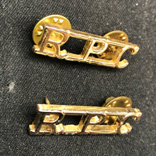 Load image into Gallery viewer, Original British Collar Badge Pair - Royal Pioneer Corps - The Militaria Shop
