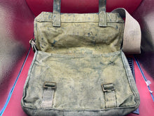 Load image into Gallery viewer, Original WW1 British Army 1908 Pattern Side Bag &amp; Shoulder Strap
