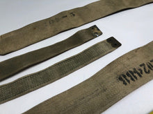 Load image into Gallery viewer, Original WW2 British Army 37 Pattern Canvass L Straps Set
