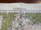 Original WW2 British Army GSGS Map of Scotland - Kingussie - The Militaria Shop