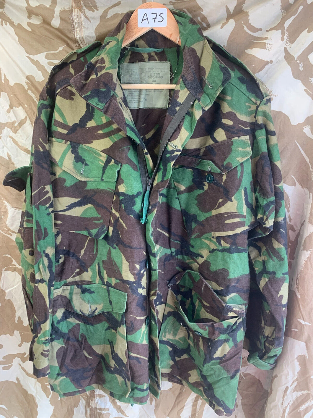 Genuine British Army Smock Combat Jungle DPM Camouflage - Size 170/104